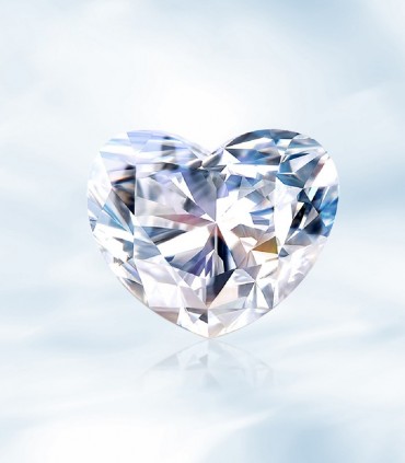0.80-Carat Heart | Very Good | F | VVS2